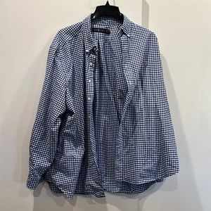 Poloblue check shirt.  2xb